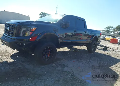 2018 Nissan Titan Xd Sv Diesel from USA, damaged, VIN 1N6BA1F46JN520520